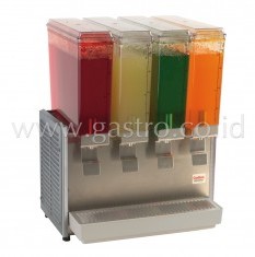 CRATHCO Cold Drink Dispenser Mini Quad Bowl 9 Liters E495-4