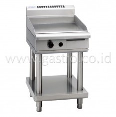 WALDORF 800 Series Gas Griddle 600 mm on SS Stand  GP8600G-LS 