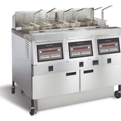 Image: Gas Open Fryer - Triple Well 30 Liter