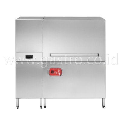 Image: Conveyor Dishwasher - Double Tank 250 rack/hour, Prewash