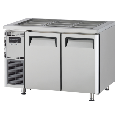 Image: Salad Prep Table 2 Door with Hood Lid (12 x GN1/6)